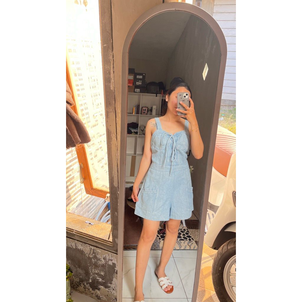 Jumpsuit wanita / jumpsuit denim