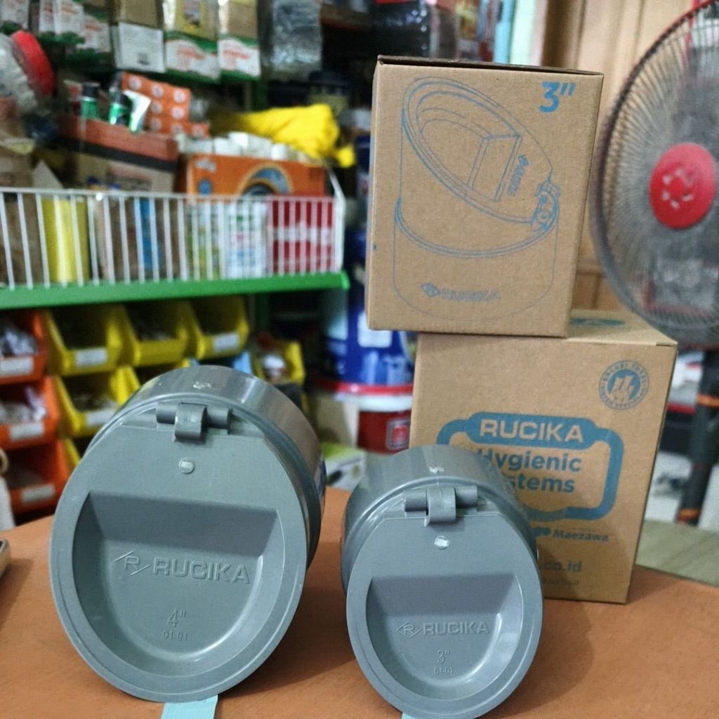 Backflow Valve PVC Rucika