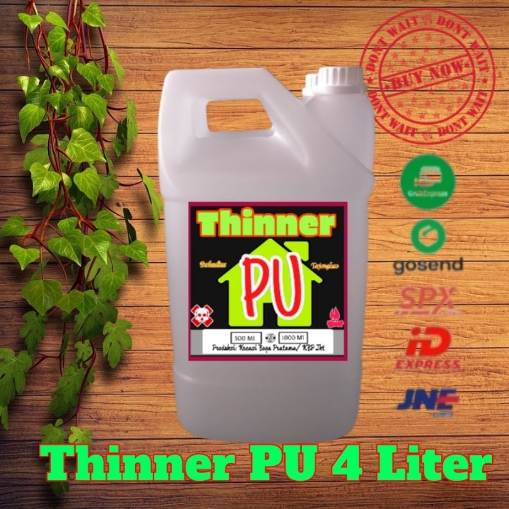 Thinner PU Jerigen 4 liter