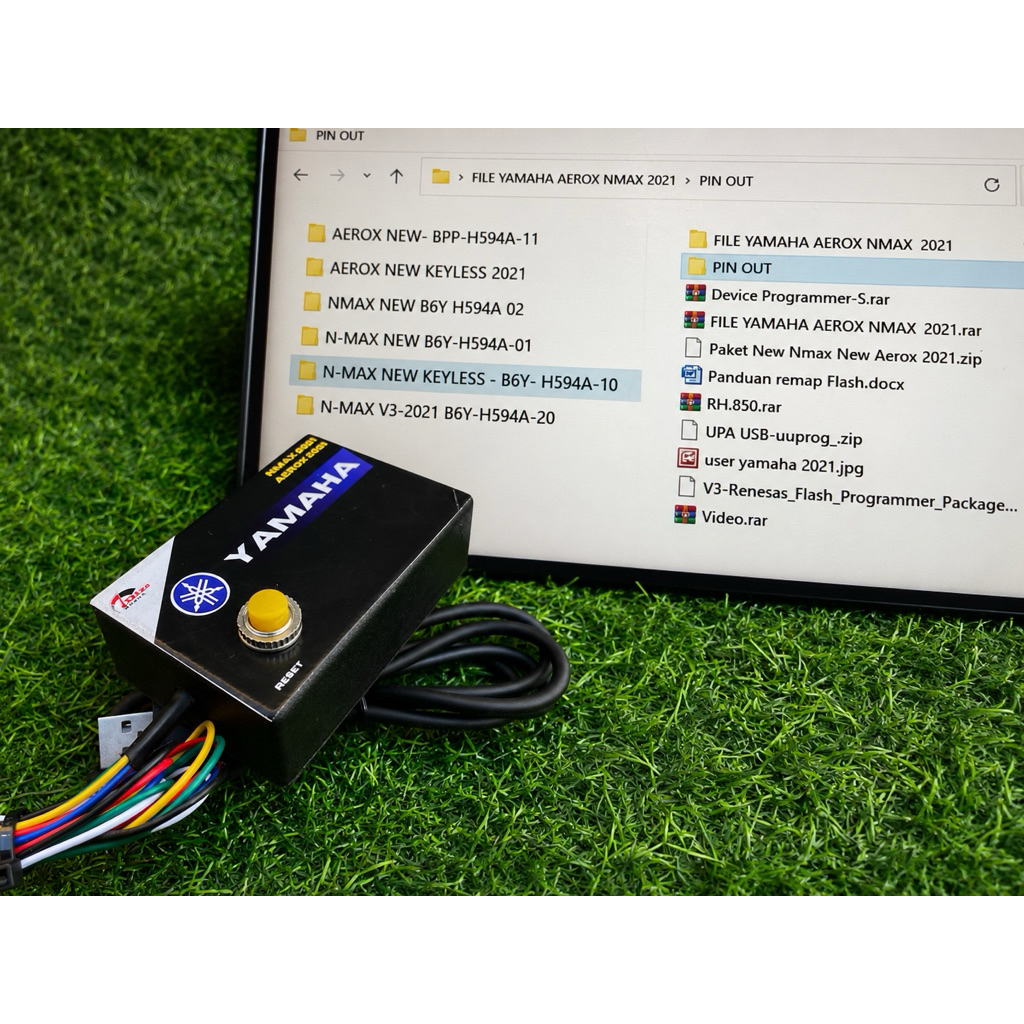 PAKET REMAP ECU YAMAHA 2021 VIA BACKDOOR NMAX & AEROX 2021