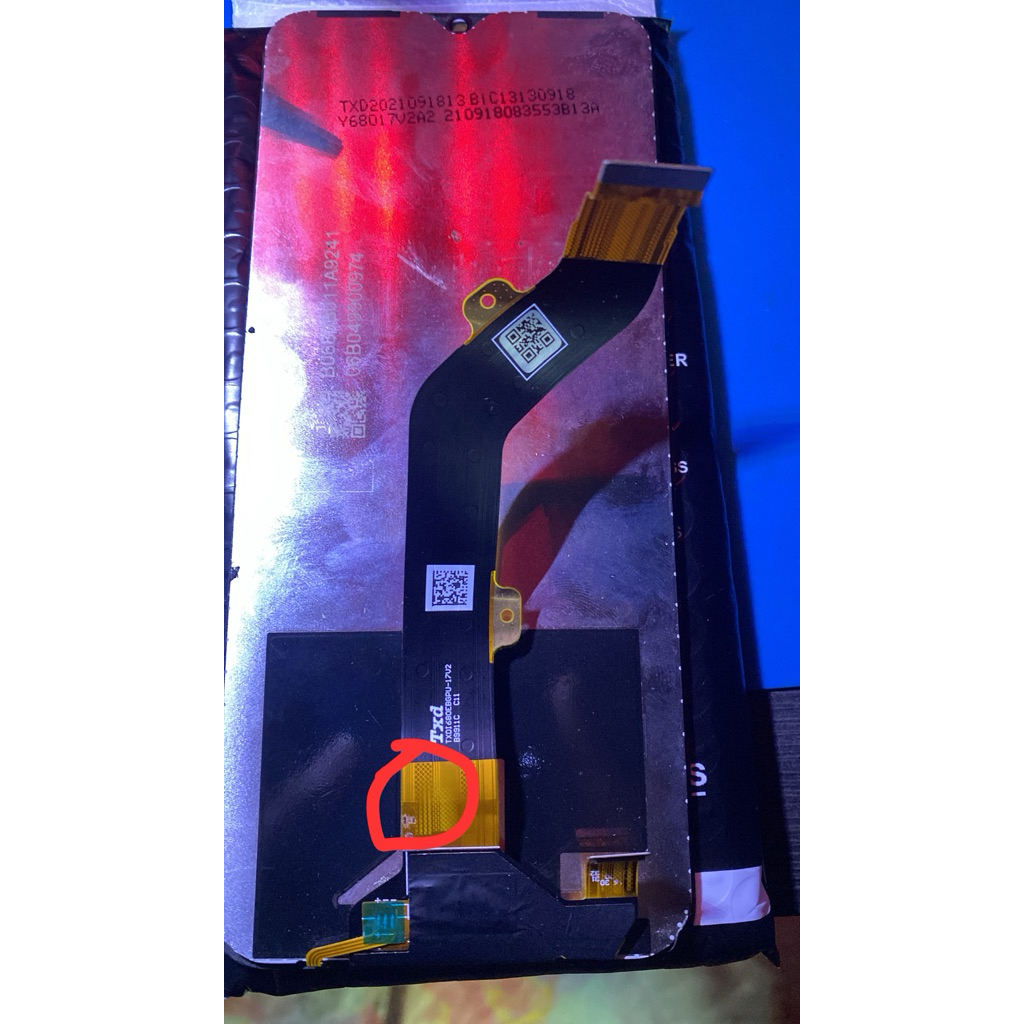 LCD TOUCHSCREEN Copotan INFINIX HOT 9 PLAY X680 ORIGINAL MINUS