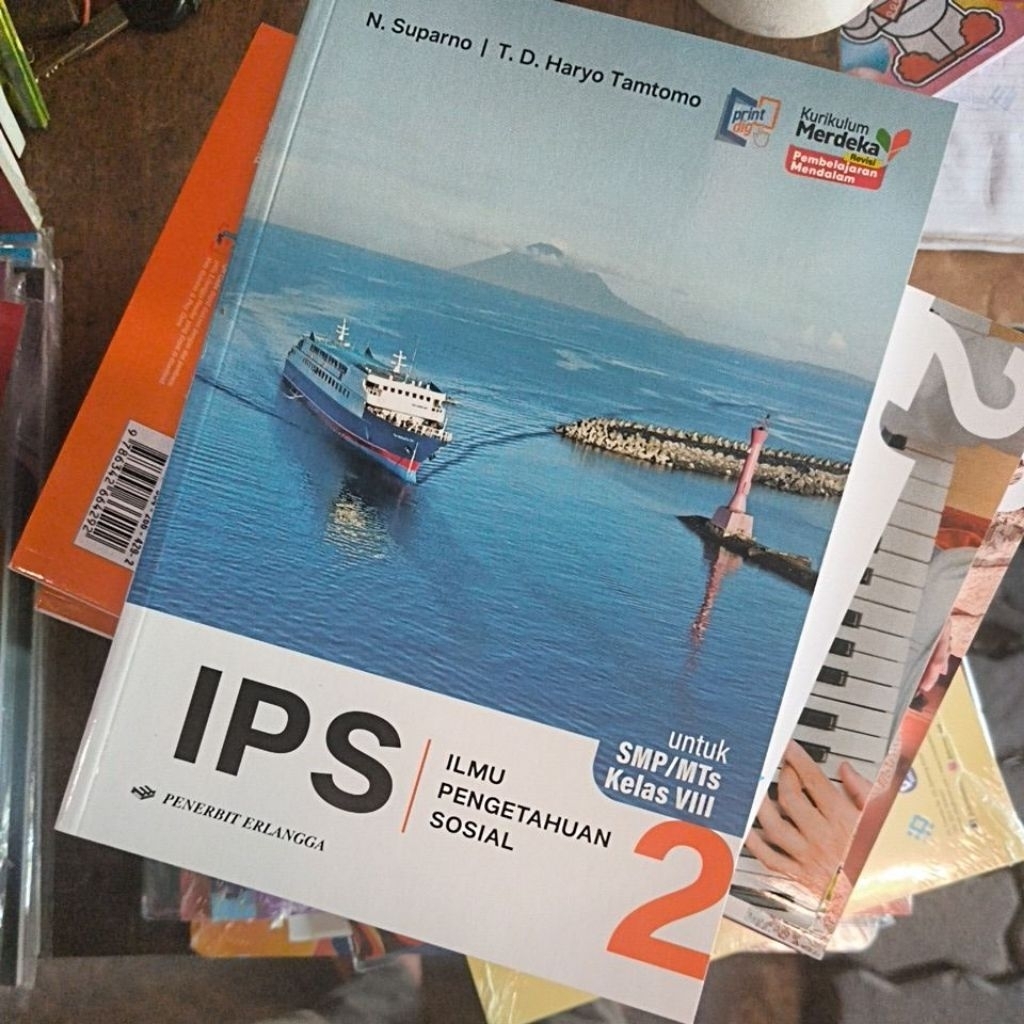 IPS ilmu pengetahuan sosial kelas 8 - erlangga