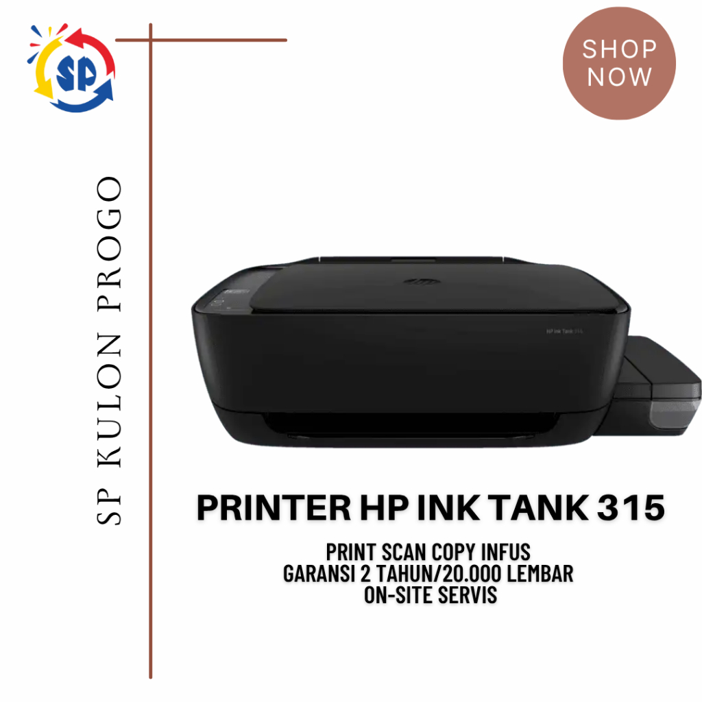 Printer HP Ink Tank 315 All-in-One Printer