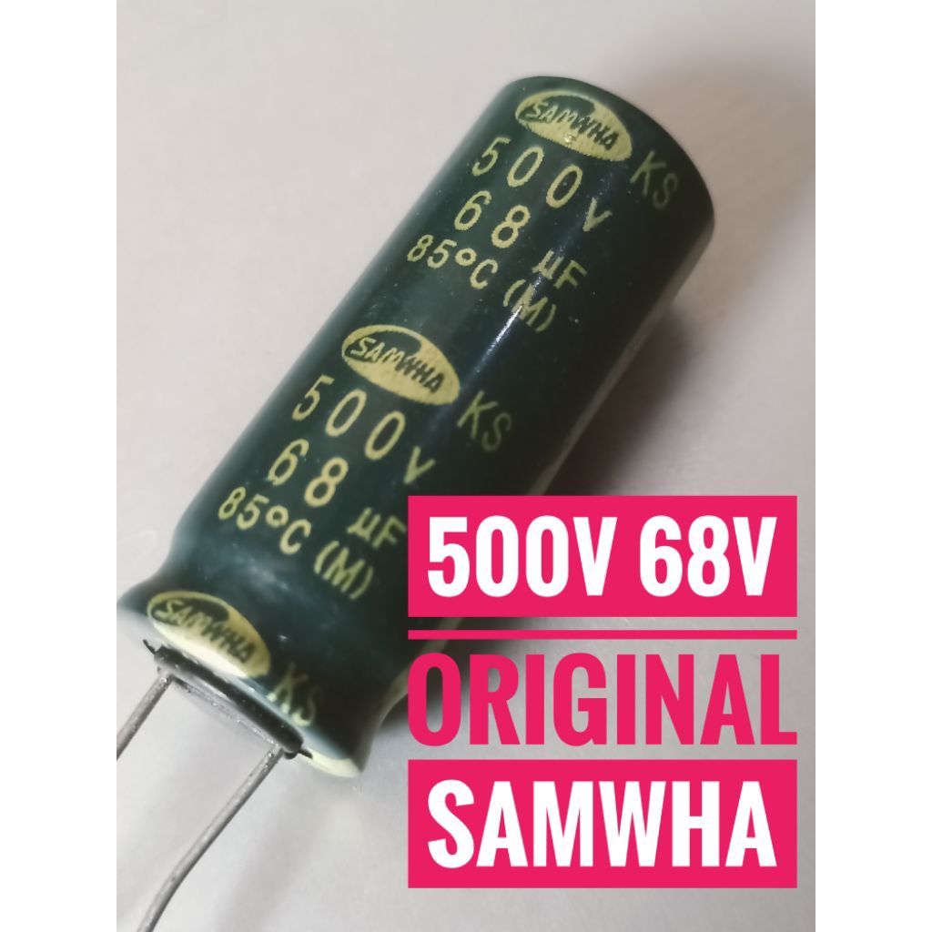 Elco 500v 68uf original