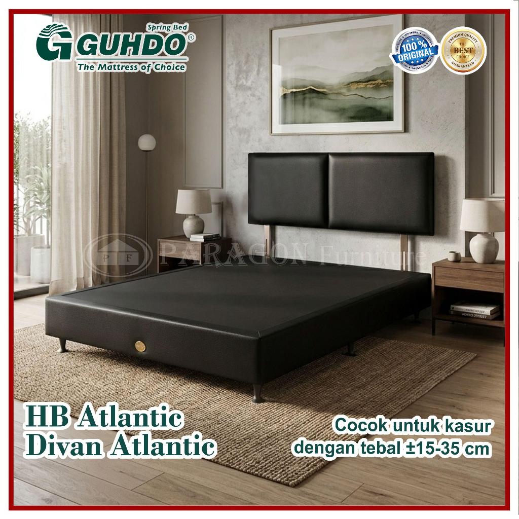 Guhdo Spring bed Divan Atlantic + HB Atlantic 090 100 120 140 160 180 200 x 200 cm