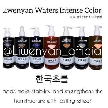 Diskon Liwenyan Intense Colors Shampo Silver / Liwenyan Shampoo Purple Untuk Memperbaiki Keratin Ram