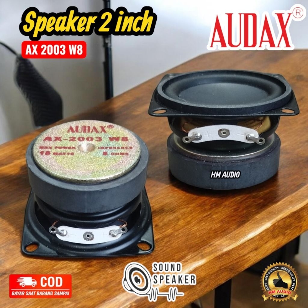 Speaker 2 inch Audax AX 2003 Original