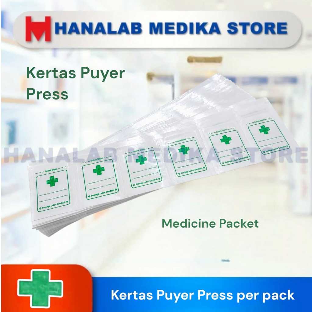 SCI Kertas Puyer Press Bermotif / Kertas Puyer Press