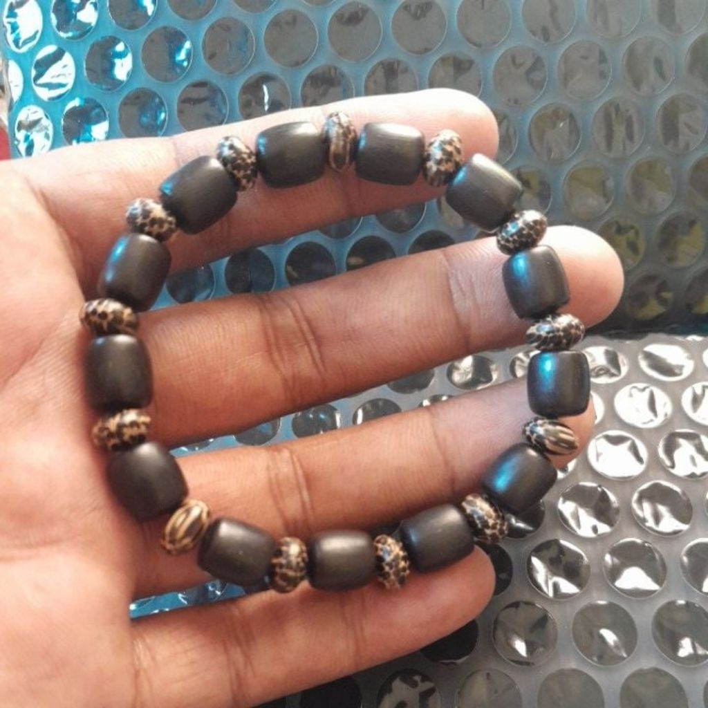 gelang tabung kelor kombinasi pipih liwung