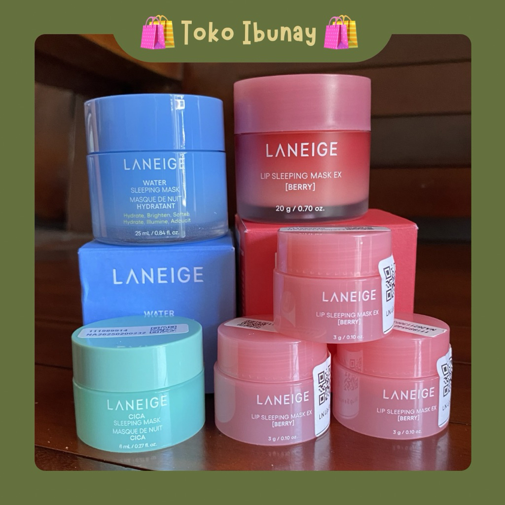 (NEW) Laneige Skincare | Laneige Lip Sleeping Mask | Laneige Water Bank Sleeping Mask