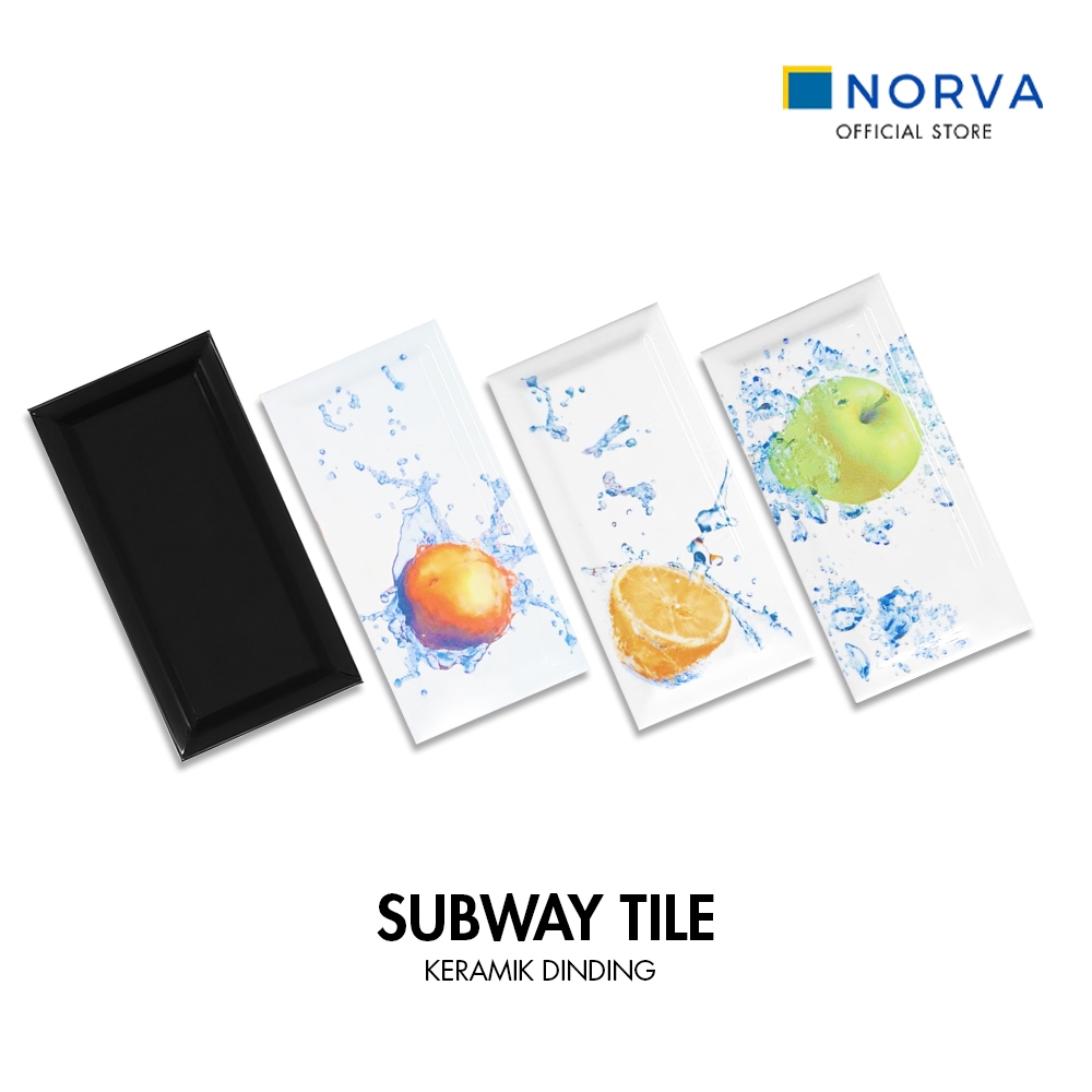 Sin-Gres Keramik Subway Tile Bevel Ukuran 7,5 x 15