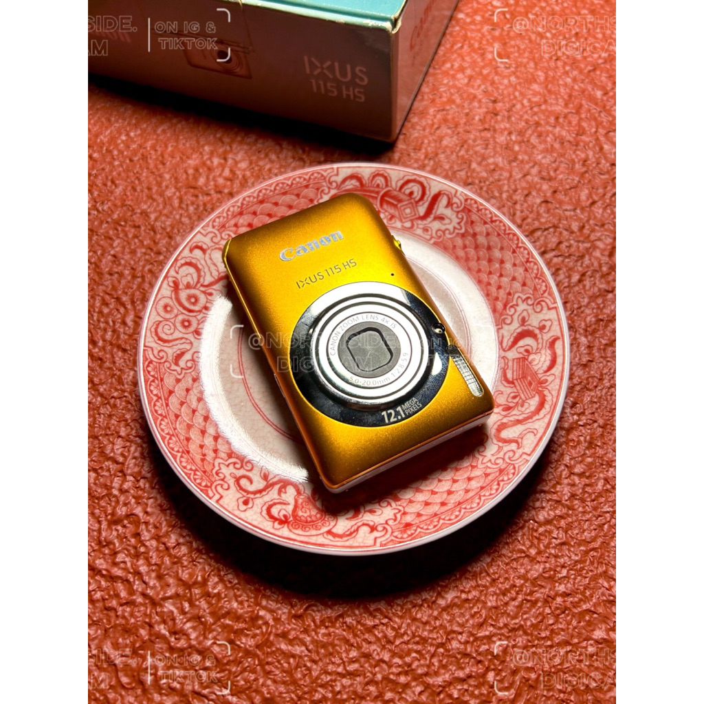CANON IXUS 115HS / CANON POWERSHOT ELPH 100HS | 12.1 Mp | KAMERA DIGITAL | DIGICAM | KAMERA POCKET |