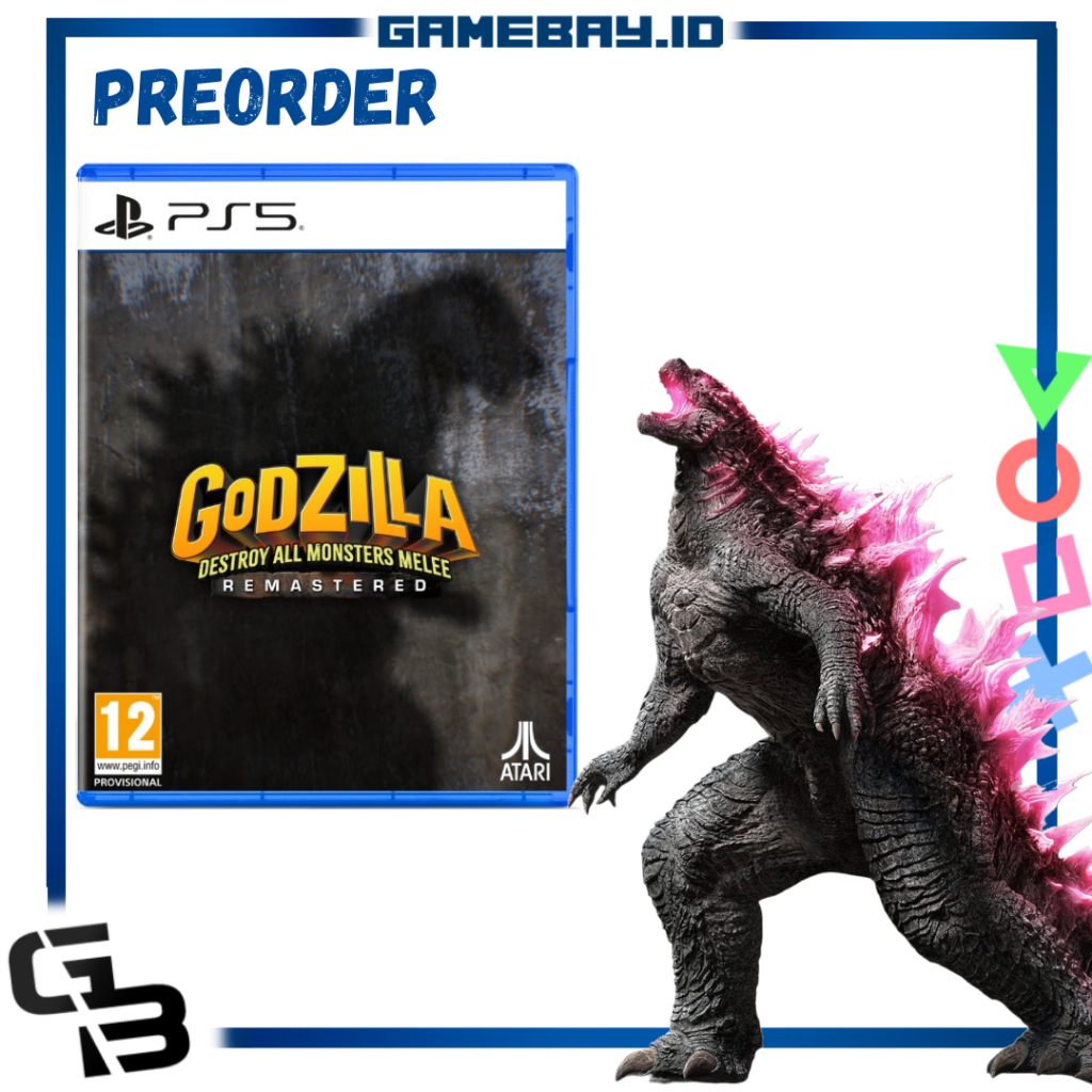 PS5 Godzilla : Destroy All Monsters Melee Remastered