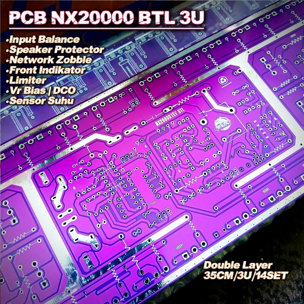 PCB NX20000 BTL || NX 20000 BTL  3U 35 cm| 14SET FINAL | FULL FEATURE | NEW