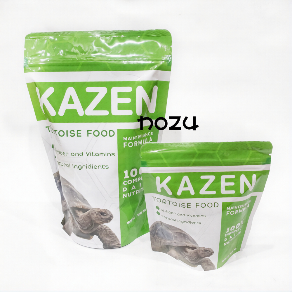 KAZEN TORTOISE FOOD 500 GRAM ORIGINAL - MAKANAN KURA DARAT PREMIUM - PELET KURA DARAT - MAKANAN TORT