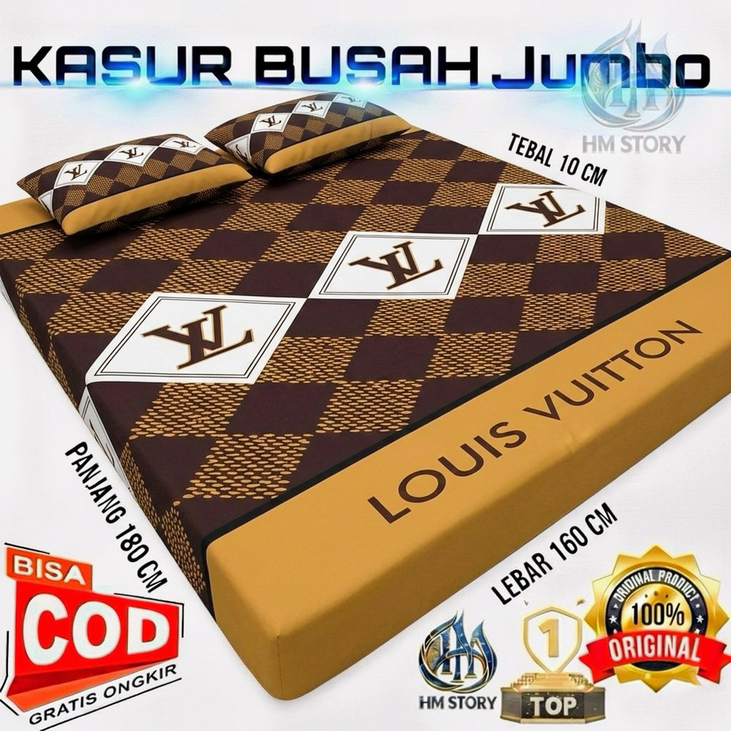 KASUR BUSAH JUMBO BAHAN UKURAN 200 200x15 180x90x10 180x90x15 180x120x10 180x120x15 180x140x10/15