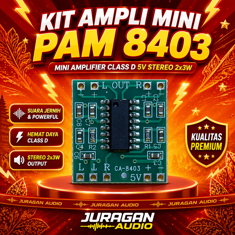 Kit Ampli Mini Pam8403 super mini class D amplifier Pam 8403