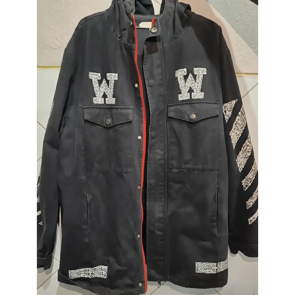 OFF-WHITE JAKET DENIM