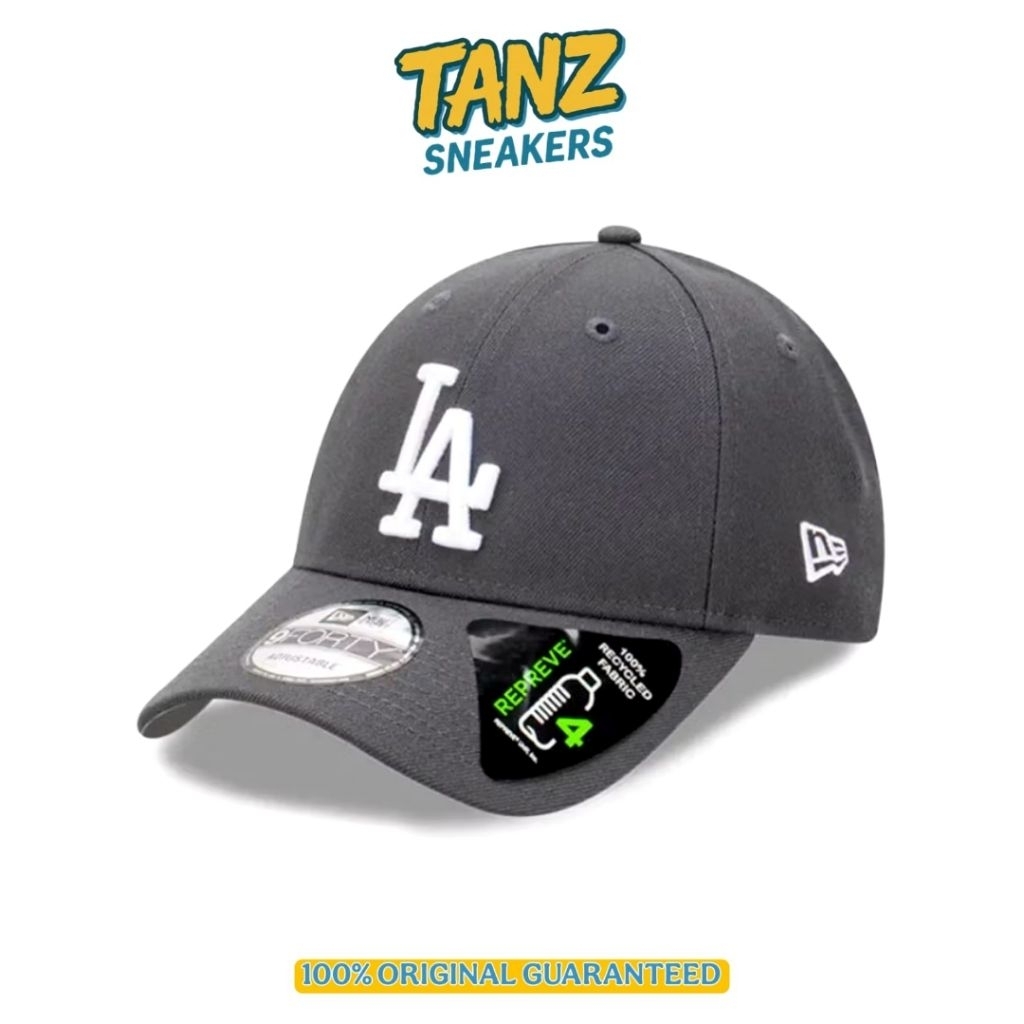 TOPI NEW ERA CAP 9FORTY LA DODGERS Q224 GRAPHITE REPREVE ORIGINAL RESMI BNIP