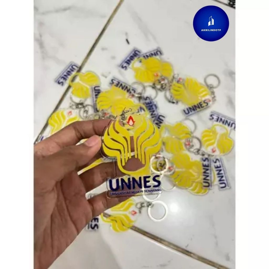 Gantungan Kunci UNNES - Ganci Universitas Negeri Semarang Akrilik