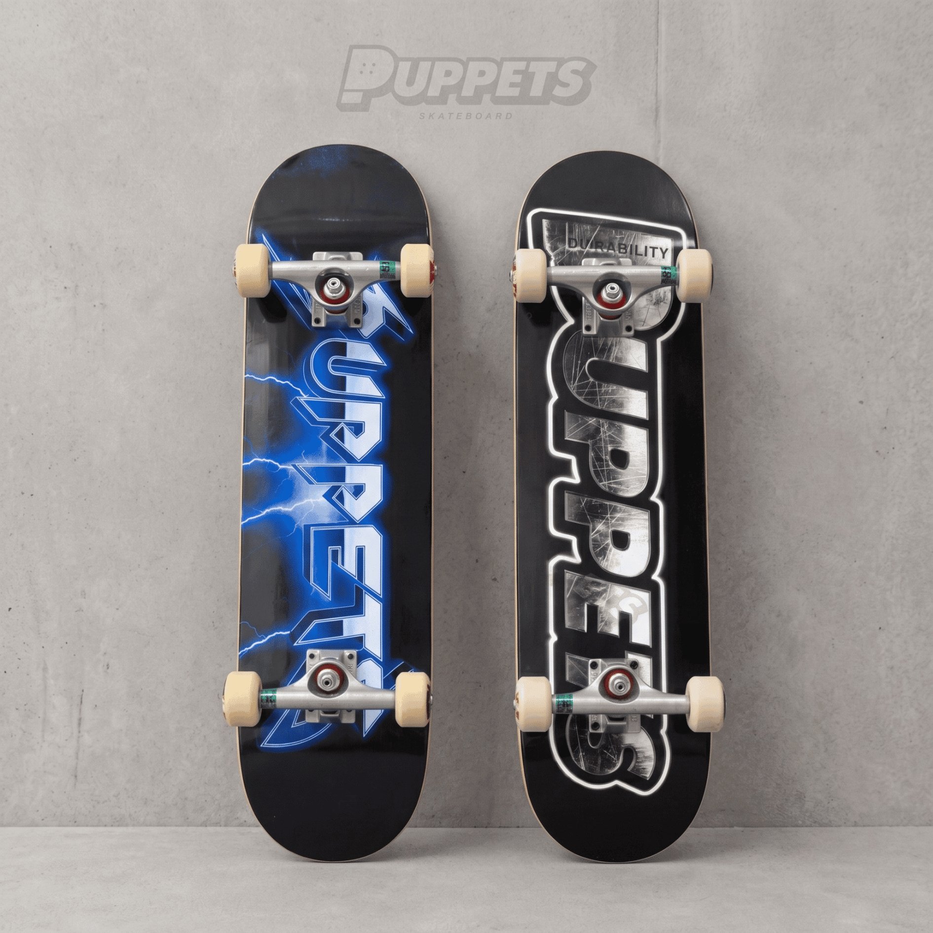 Puppets Skateboard lengkap fullset pro grade various article