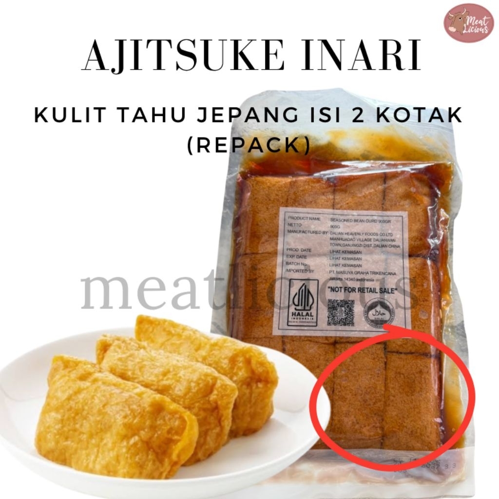 AJITSUKE INARI - Kulit Tahu Jepang isi 2 Kotak