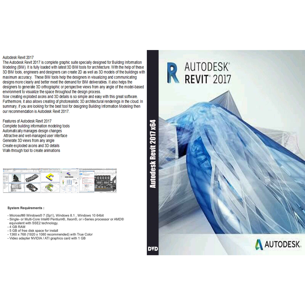 FORWIN Autodesk Revit 2017 X64