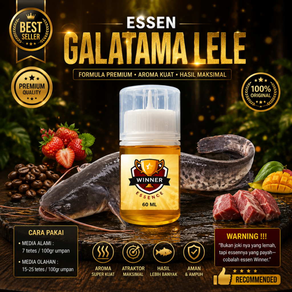 Premium Essen Galatama Lele Grade A+ Winner - Essen Mewah Para Sultan Siap Juara