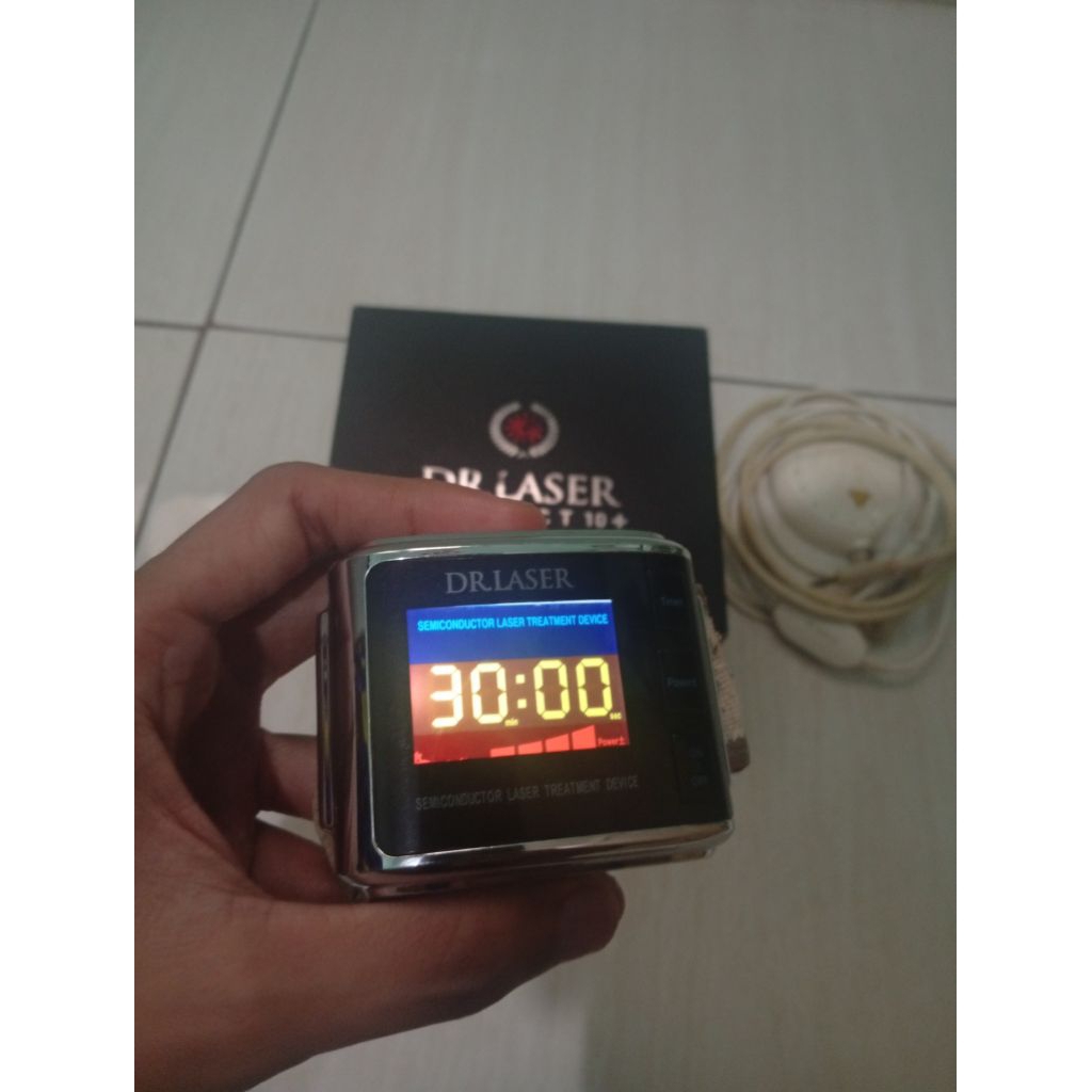 (Second) Dr. Laser Hi Plus - Membantu Mencegah Kolesterol Tinggi, Mengurangi Gula Darah, dan Membant