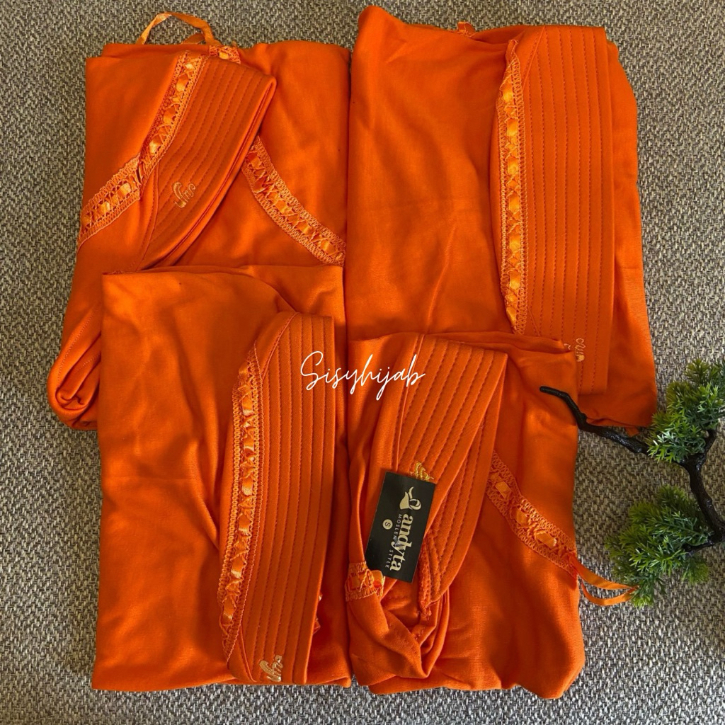 Jilbab Serut Sekolah Anak Jilab Sekolah Orange Pita PAUD TK SD SMP SMA By Sisyhijab