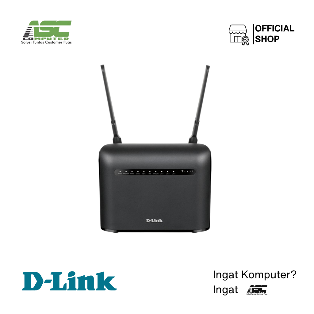 D-LINK DWR-953V2 LTE Cat4 WiFi Router Super Cepat