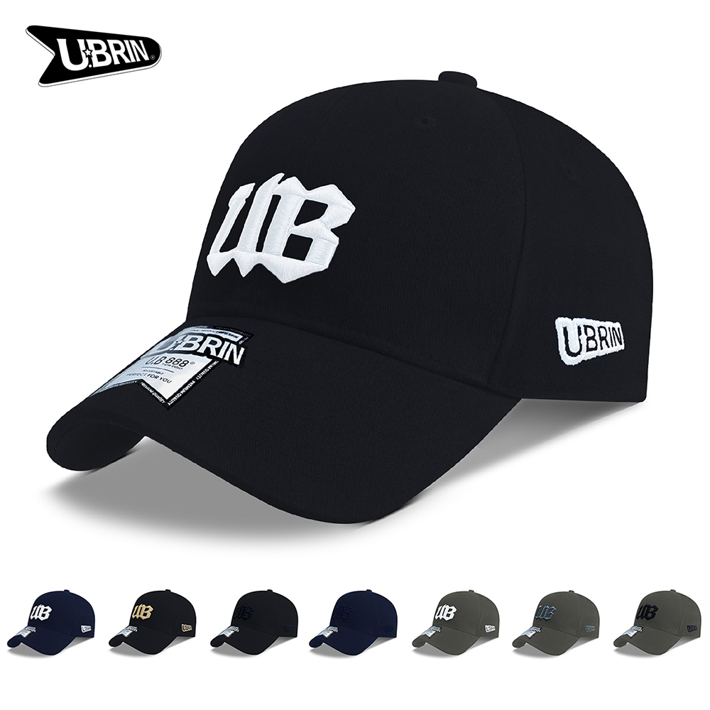 U.BRIN Topi Baseball UB8004 Original LOGO UB Initial UBRIN Hat Cap Casual Distro Fashion Dewasa