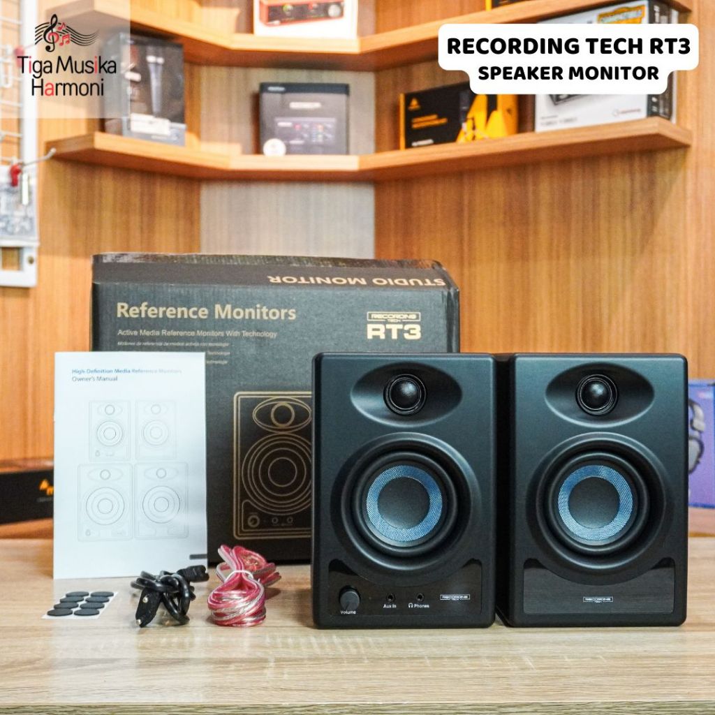 Recording Tech RT3 Speaker Monitor flat