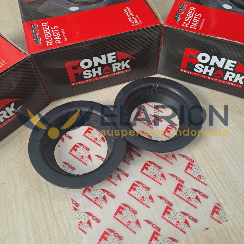Karet Tatakan Per / Karet Bantalan Per Belakang Atas F-One Shark FOS Toyota Agya / Ayla Original