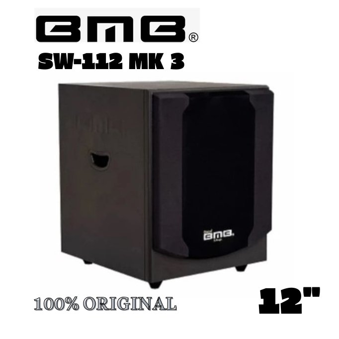 SUBWOOFER ACTIVE  BMB SW-112 MK III 12 SPEAKER SUB AKTIF BMB SW-112 GARANSI RESMI 12INCH