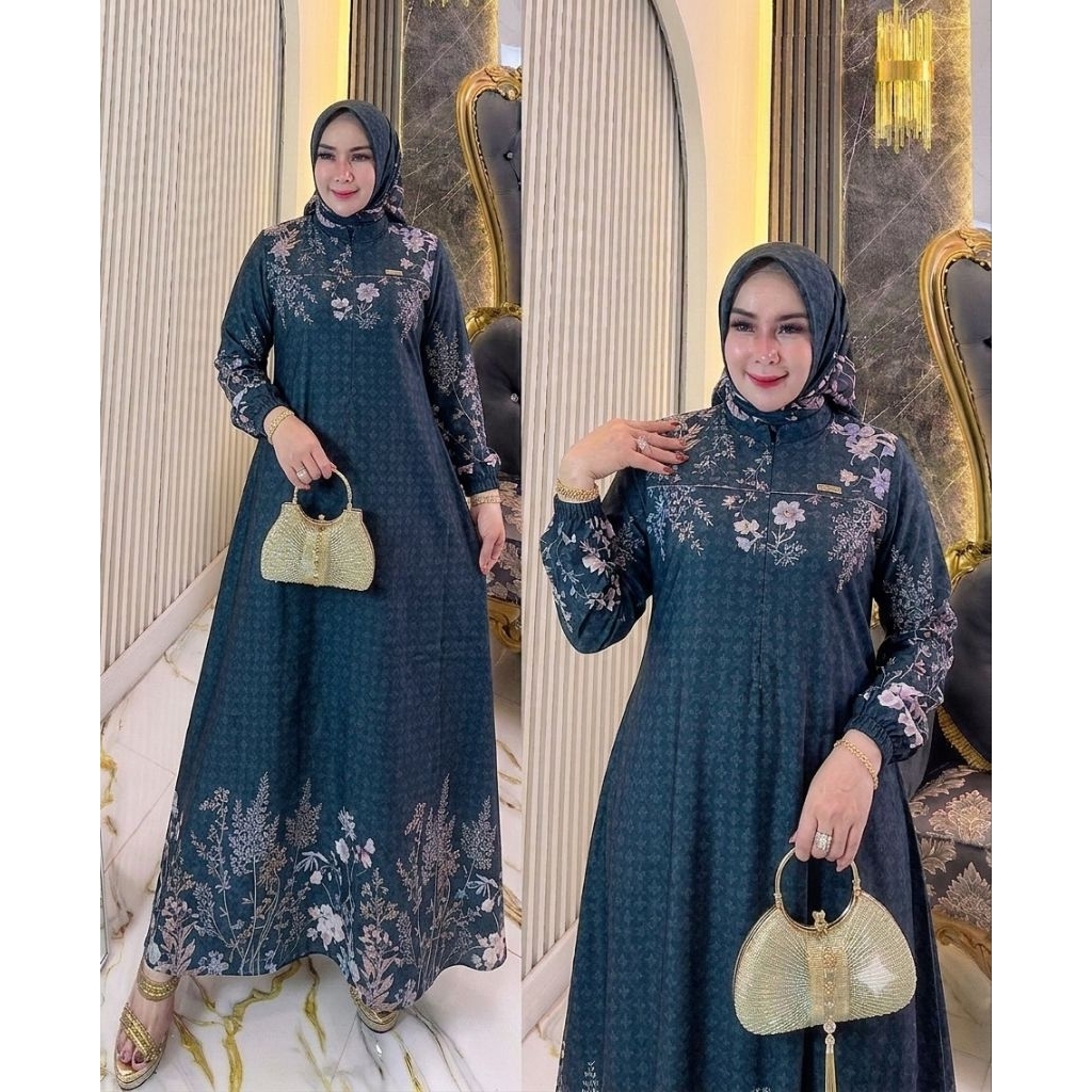 Anisa dress set hijab by MILEVI