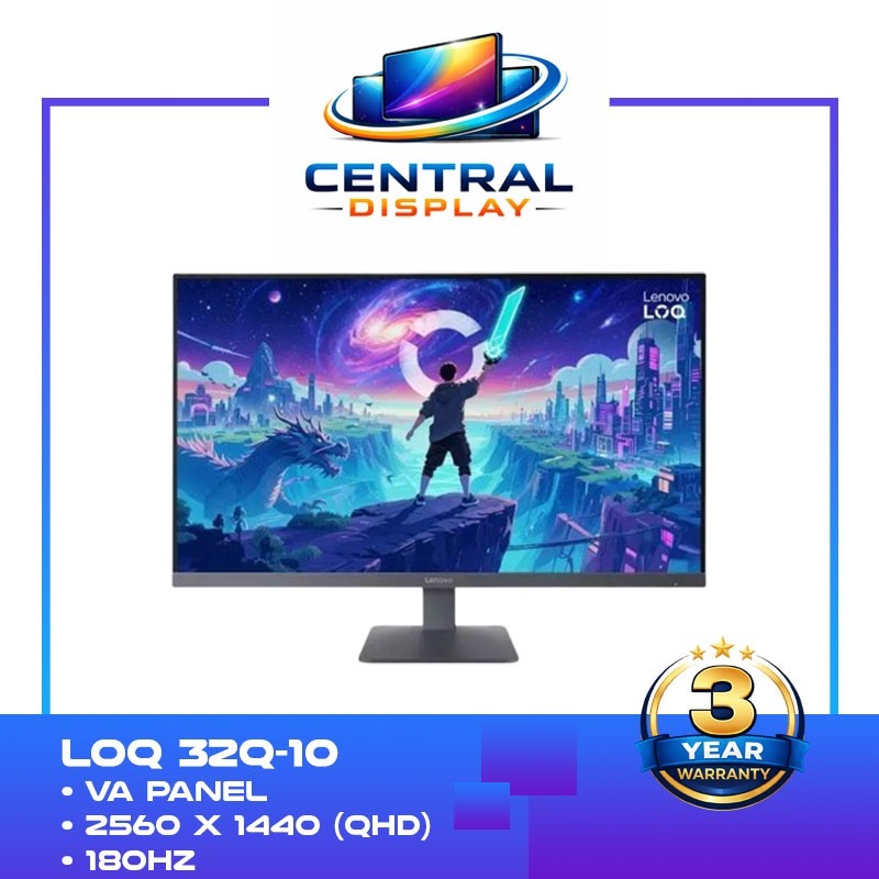 Monitor Lenovo LOQ IPS 24-10 - Full HD 24" Inch -