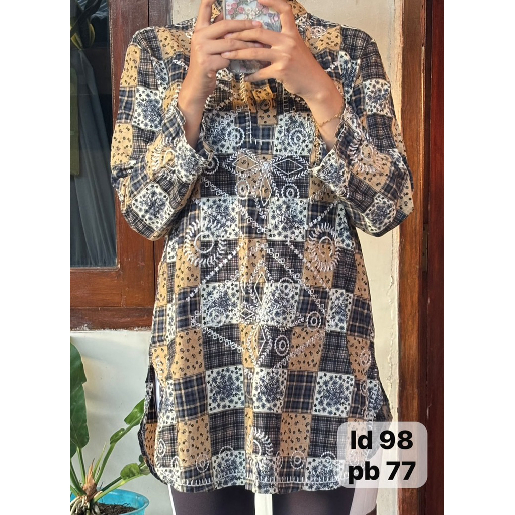 Blouse Motif Embroidery - Preloved Project