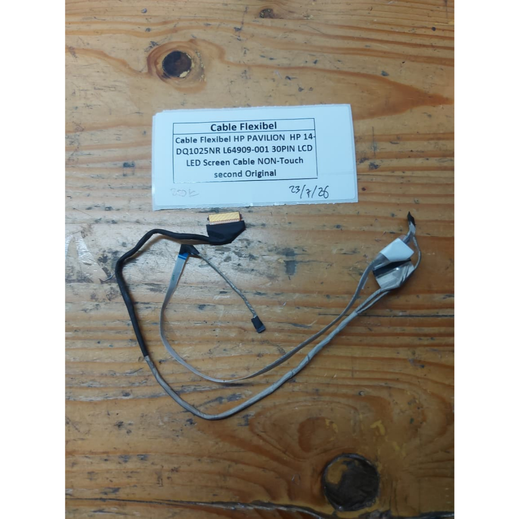 Cable Flexibel HP PAVILION HP 14-DQ1025NR L64909-001 30PIN LCD LED Screen Cable NON-Touch second ori