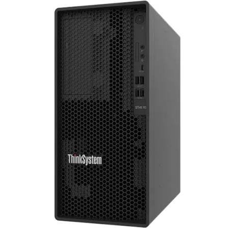 SERVER LENOVO ST45 V3 ThinkSystem Tower | AMD Epyc 4124P DDR5 32/2TB HDD [ GARANSI RESMI }