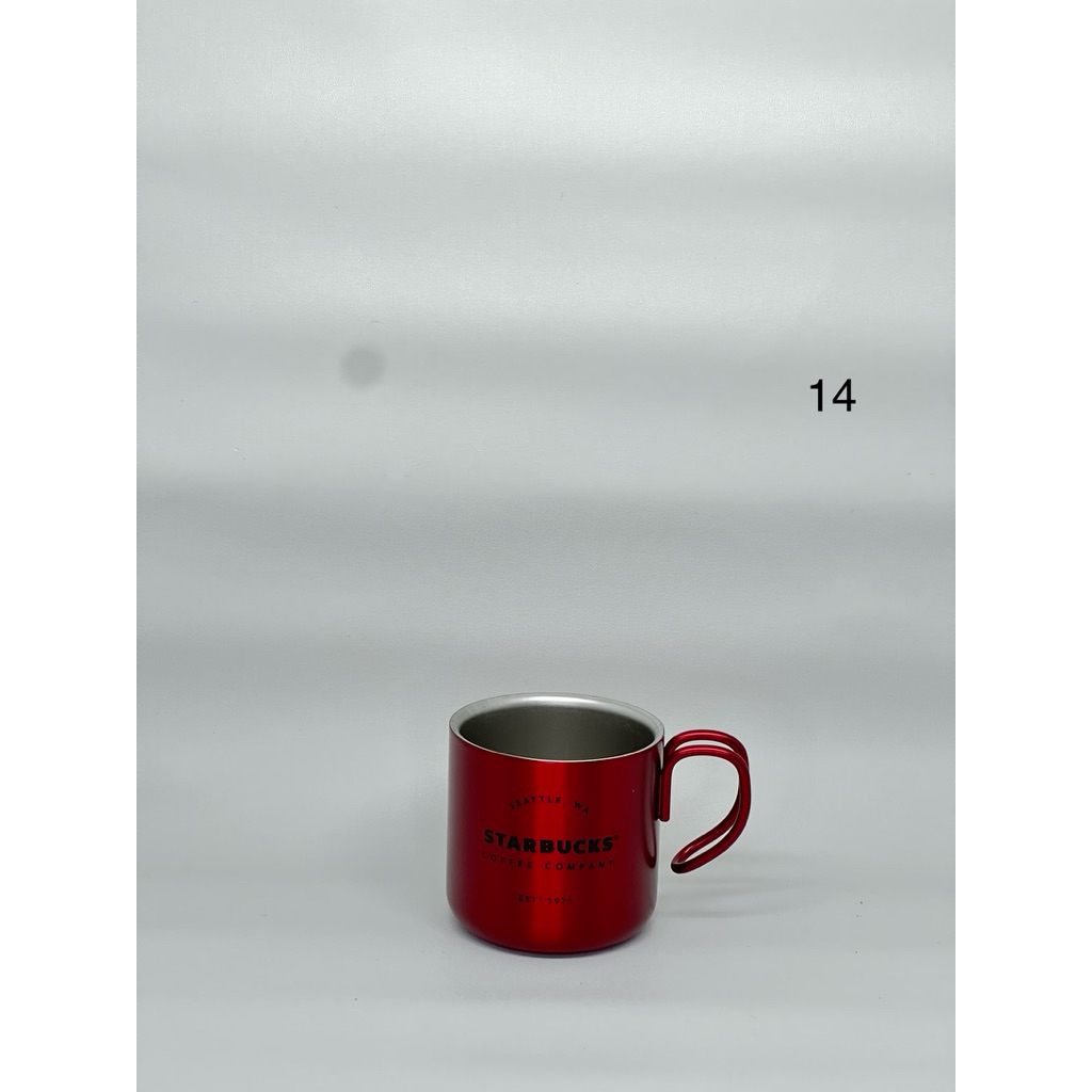Original Tumbler Mug Starbucks Seattle WA Mini Red 14