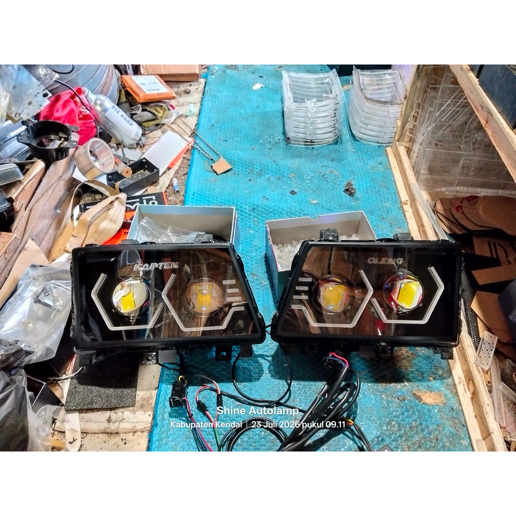 Custom biled Canter dengan AES Laser