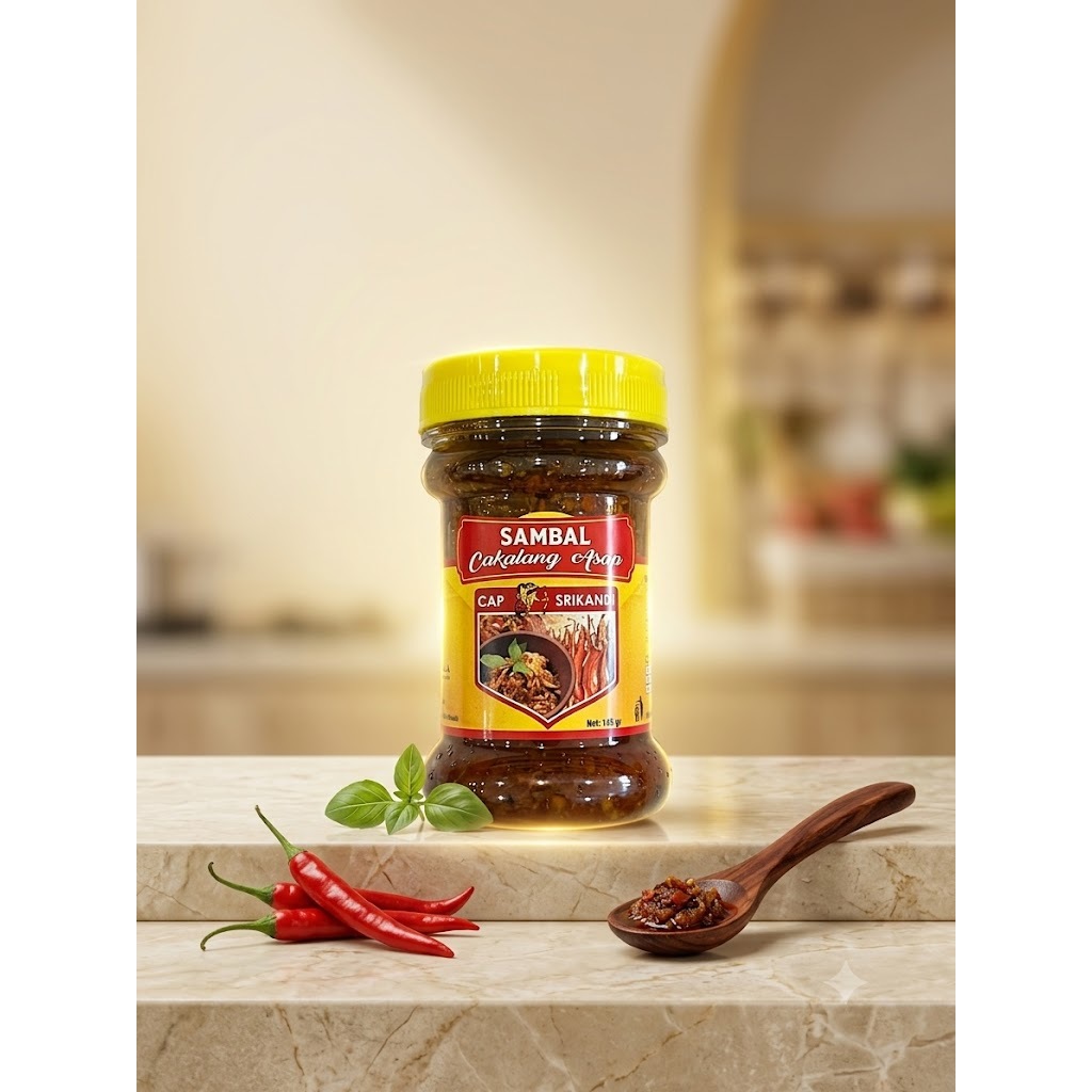 SAMBAL CAKALANG ASAP CAP SRIKANDI / Cakalang Asap