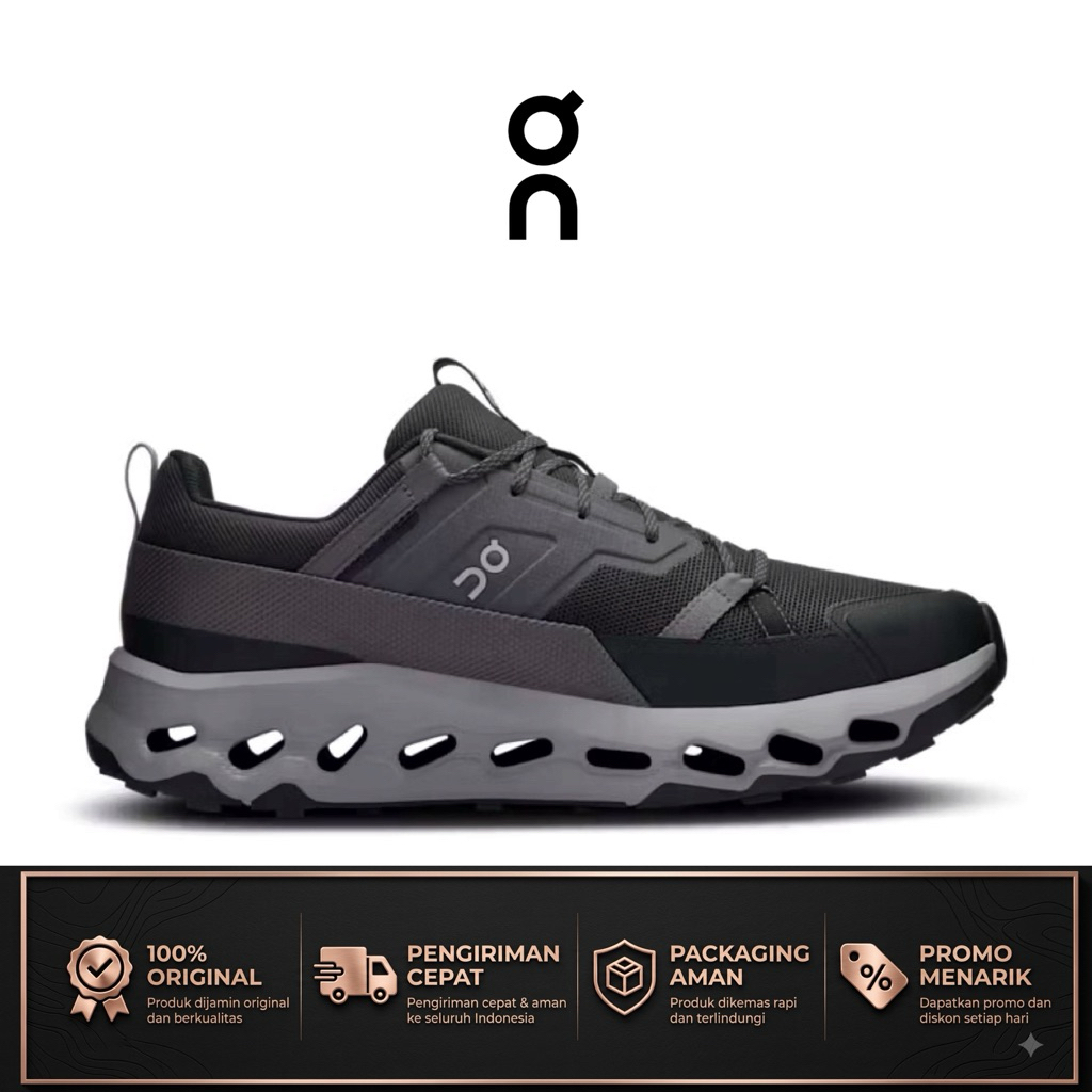 Running Shoes On Cloud Horizon Black Original