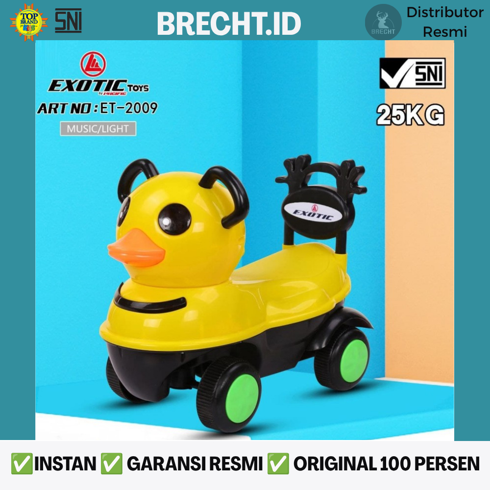 Mainan Anak Mobilan Dorong Push Car Karakter Panda Exotic ET 2009