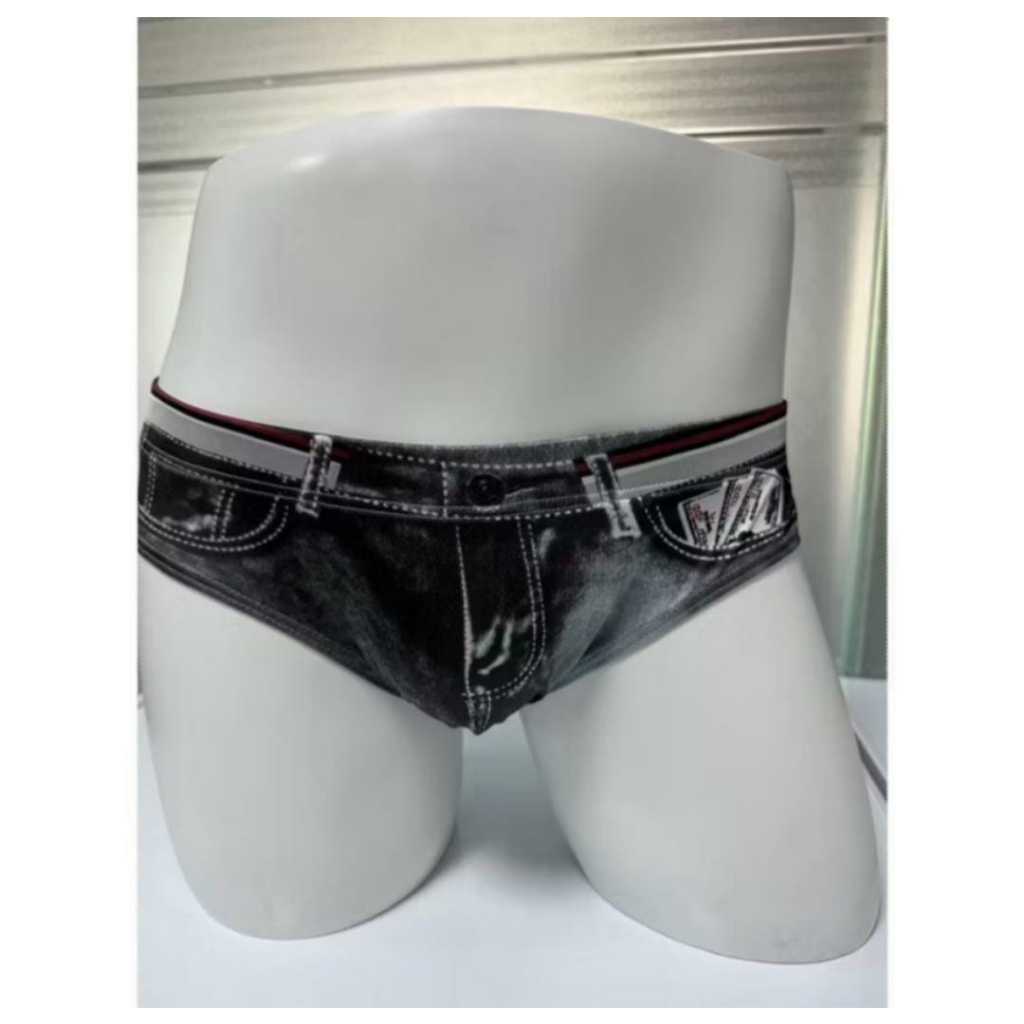 CELANA DALAM PRIA BRIEF MOTIF JEANSPRINT TERBARU KEKINIAN