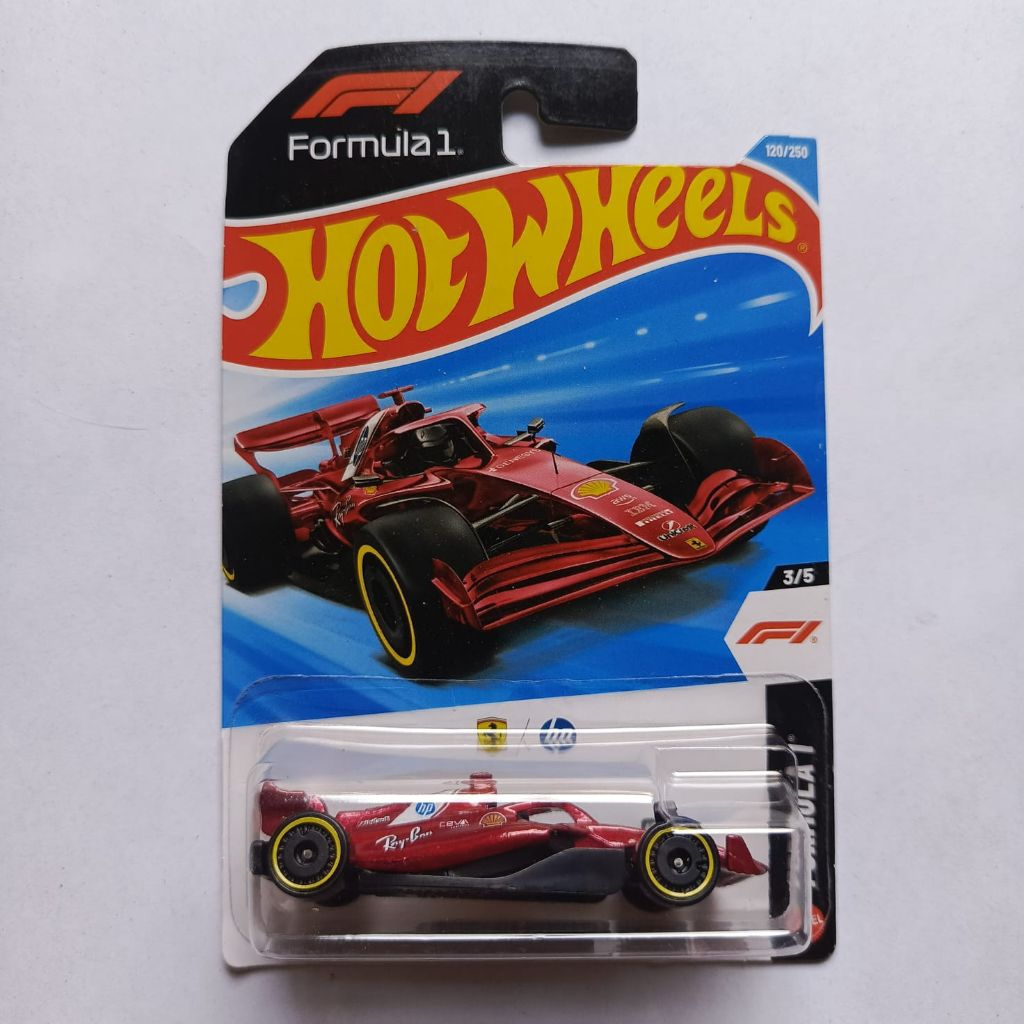 hot wheels hotwheels formula 1 scuderia ferrari HP merah formula one