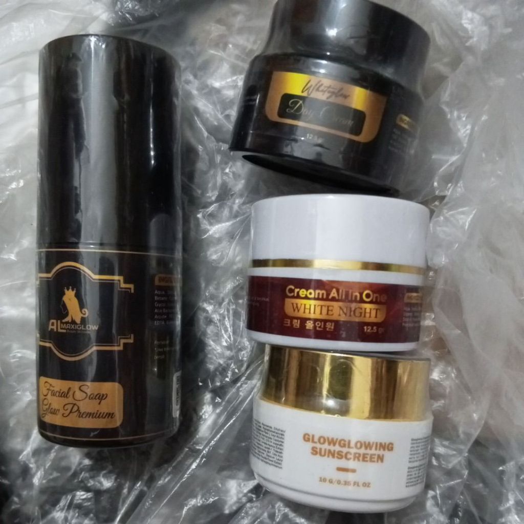 Cream almaxiglow whitening al maxi glow
