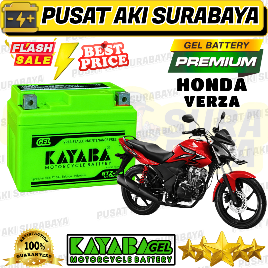 PROMO TERBAGUS KAYABA GTZ5S HIJAU VERZA MX KING JUPITER Z1 ROBOT SUPRA HELM IN MTZ5S YTZ5S DTZ5S