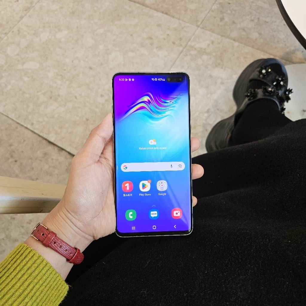 SAMSUNG S10 5G 8/256GB Beacukai (Ada Minus) HP Second Murah